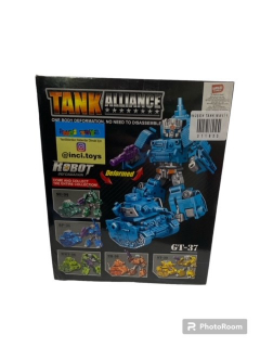 15x10 cm Dönüşen Robot Tank 1633