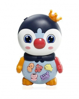 15x8 cm Işıklı Ve Müzikli Penguen Bebek Oyuncağı 3764