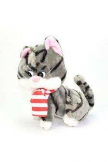 20 CM Sesli Pelüş Kedi 0630