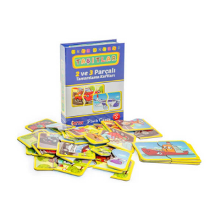 40 Parça Eğitici Flash Card Okul Öncesi Eğitim 7192